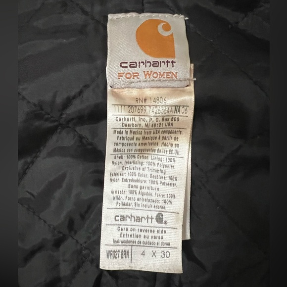 Women’s Insulated Carhartt Bibs - Picture 4 of 9